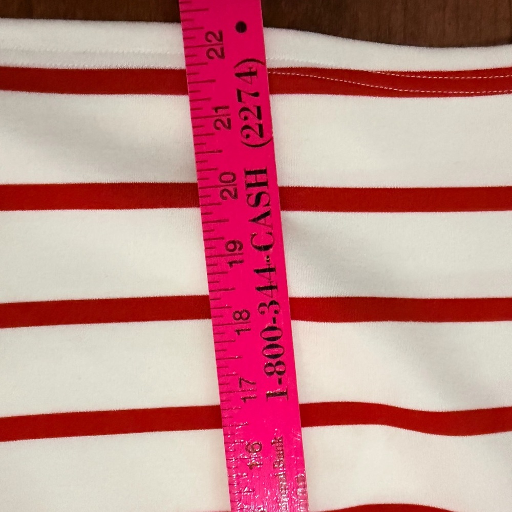Haver + Blair (set of 2) Navy and cream & White and red Striped Tops - Picture 11 of 13